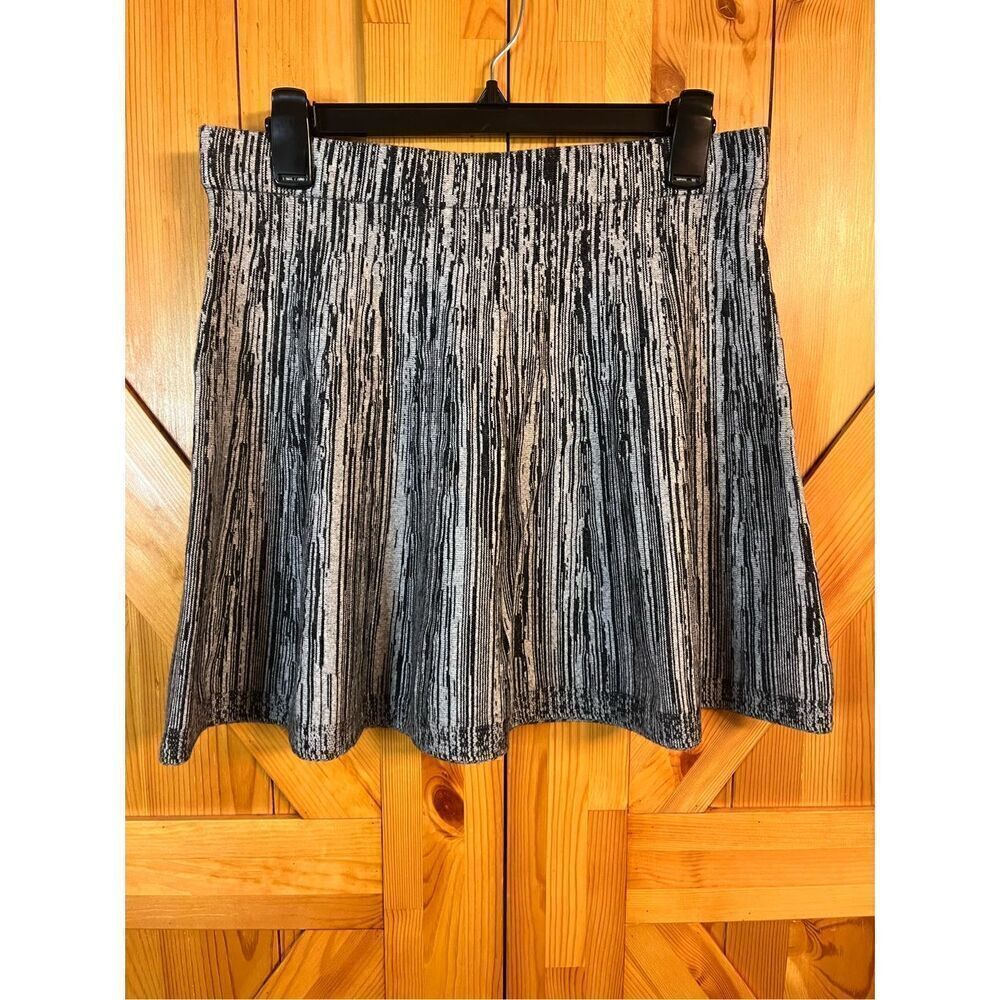 Candies knit skirt size M Black/gray stretchy (3649)